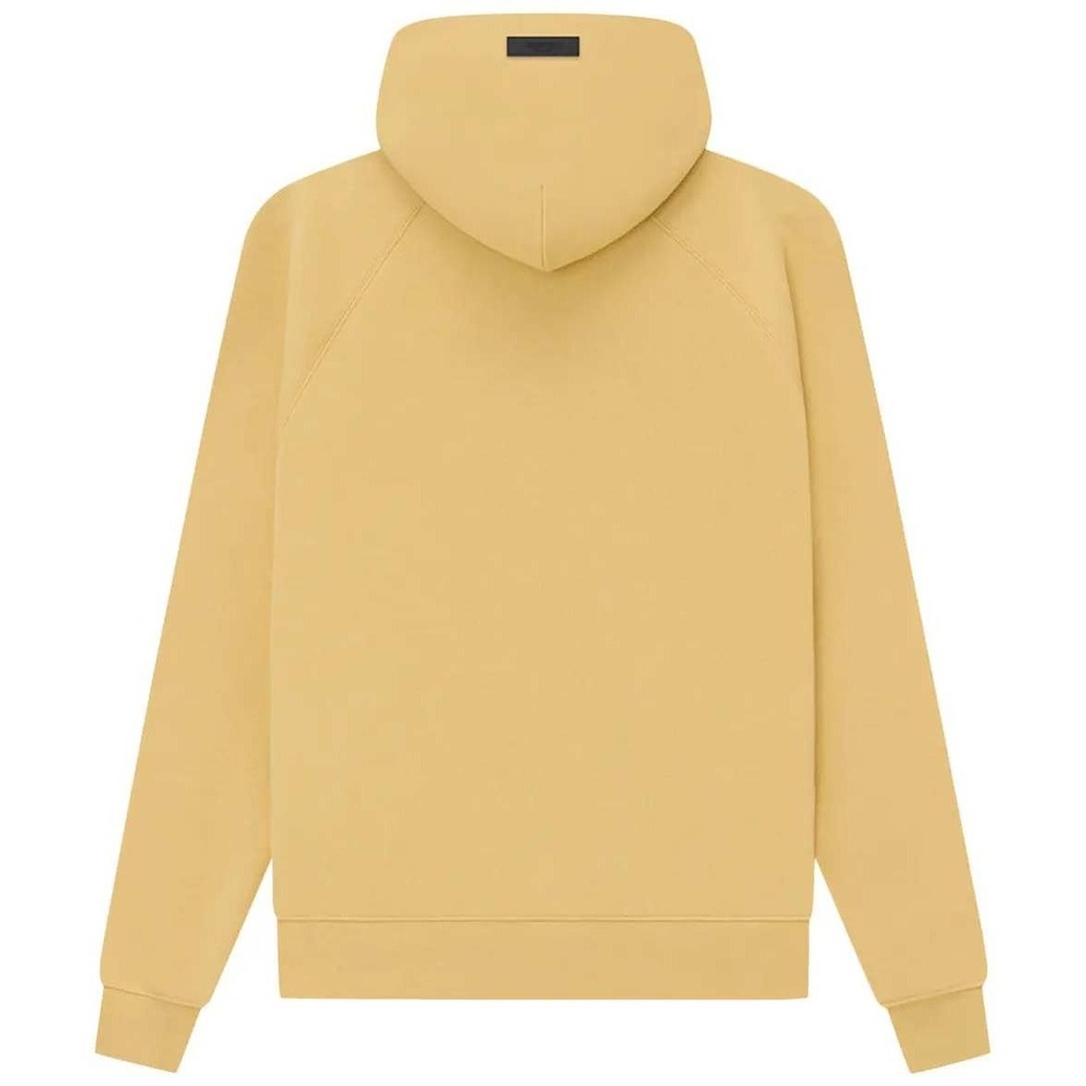 Fear of God Essentials Light Tuscan Hoodie Size Large Pullover Logo NWT - Picture 2 of 2